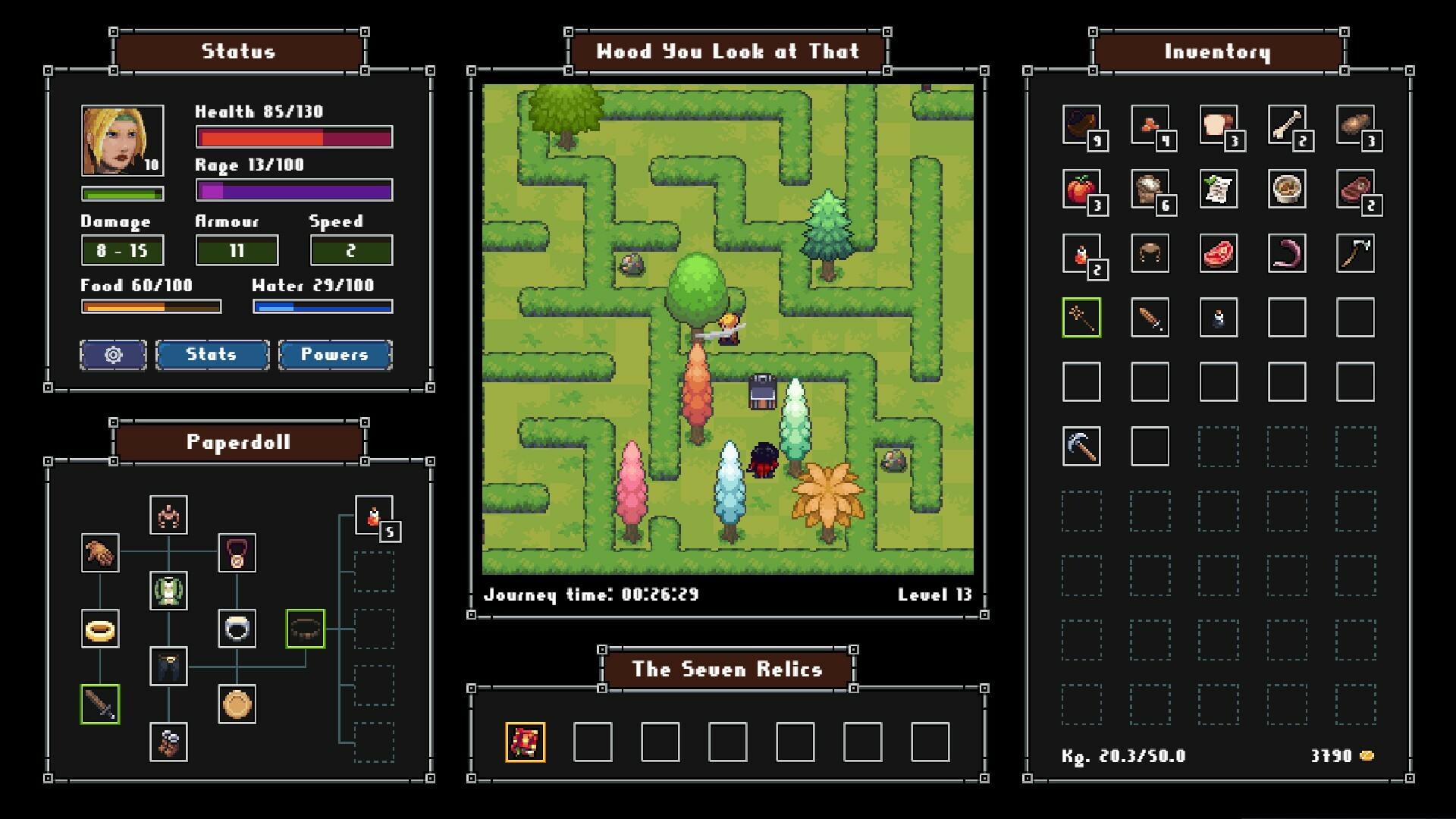 Screenshot of The Crazy Hyper-Dungeon Chronicles