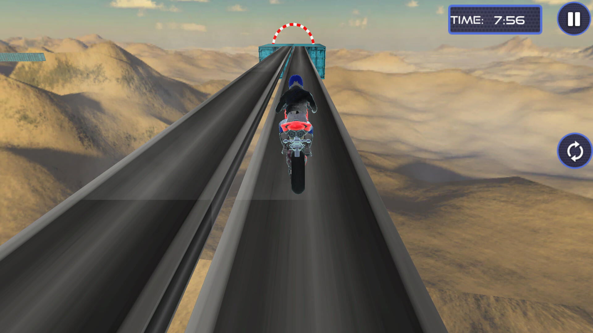 Moto Parkour 게임 스크린 샷