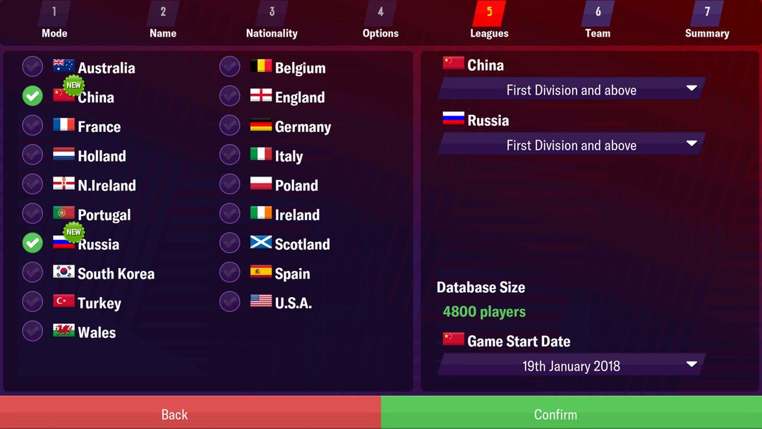 Screenshot of Football Manager 2019 Mobile