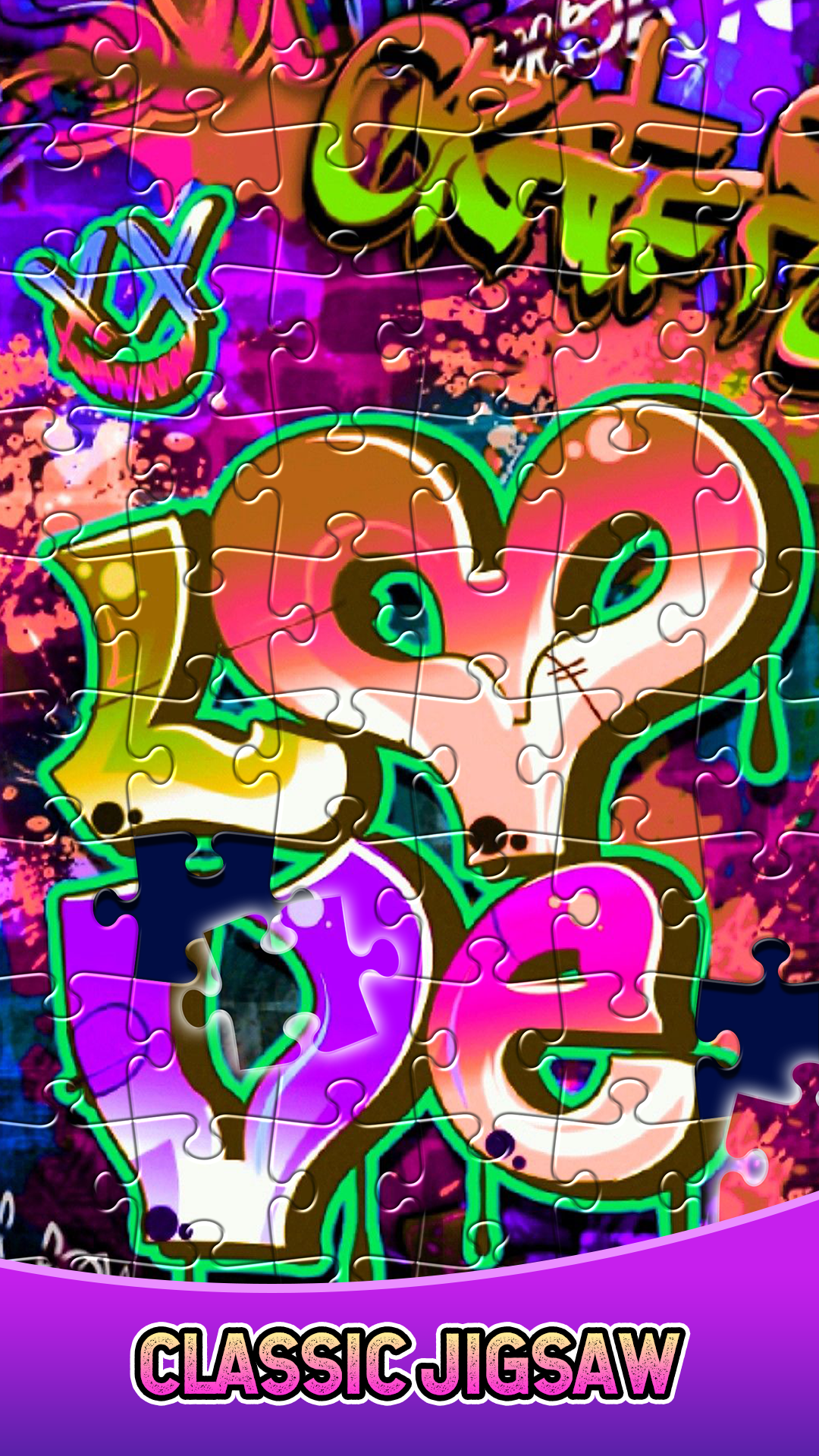JigsawCraft: Graffiti Quotes 遊戲截圖