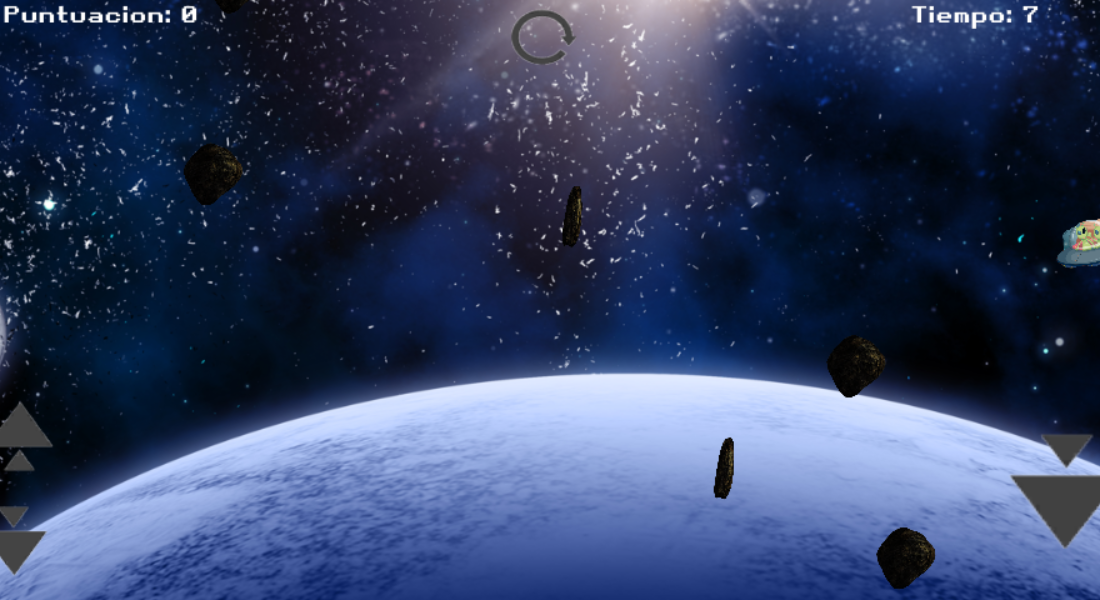 Meteor Game Screenshot