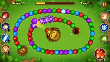 Скриншот игры Marble Blast - Monkey Shooter