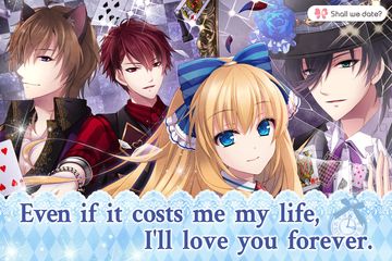 Cuplikan Layar Game Lost Alice - otome sim game