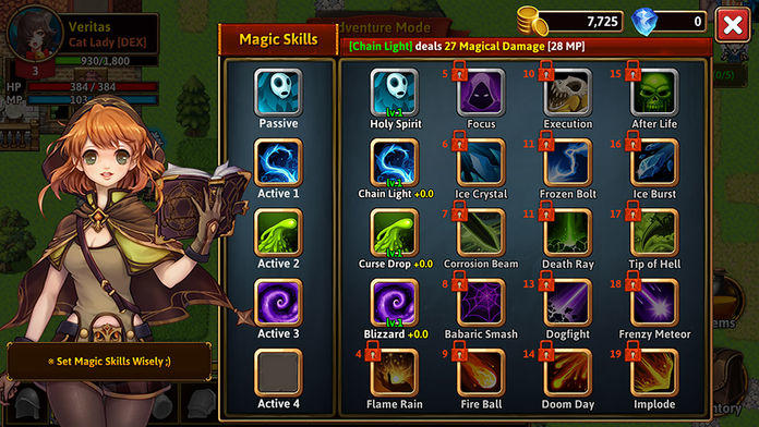 The Dark RPG Game Screenshot