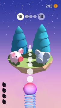 Color Town 3D! Game Screenshot