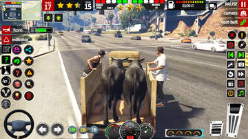 Cuplikan Layar Game US Animal Truck Game Simulator