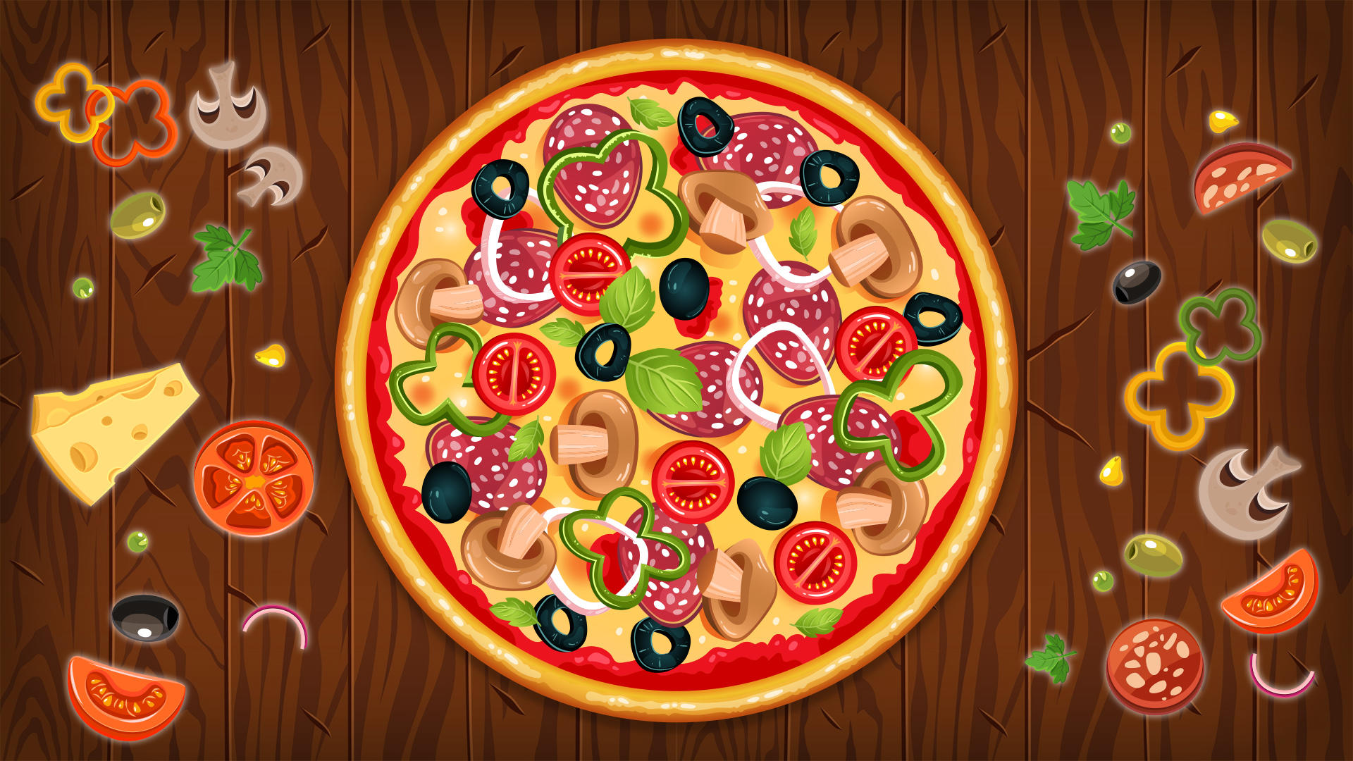 Pizza Delivery Game-Pizza Boy Game Screenshot