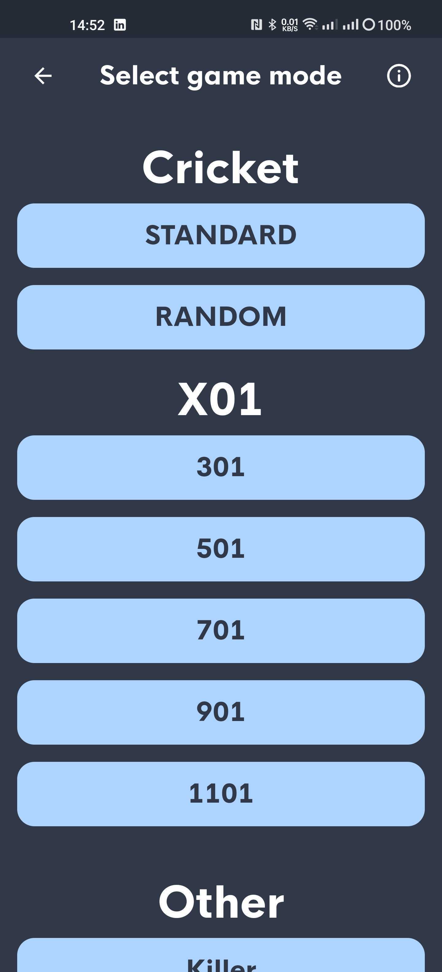 Screenshot 2 of Darts in Dart 