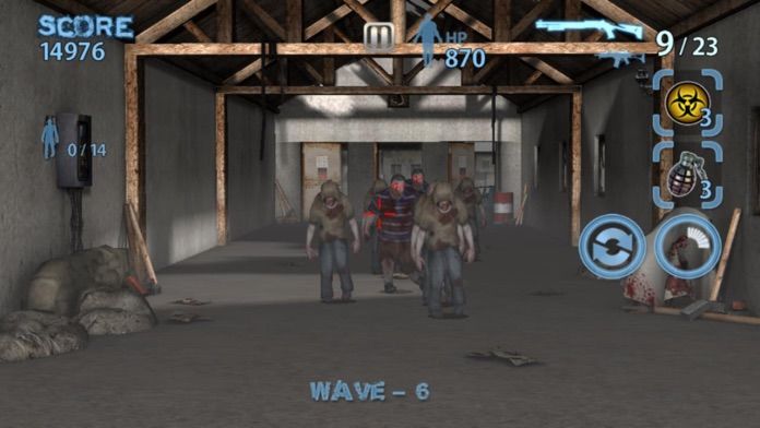Screenshot of Zombie Hunter King
