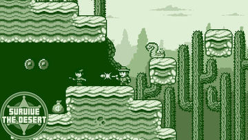 2-bit Cowboy Rides Again Game Screenshot