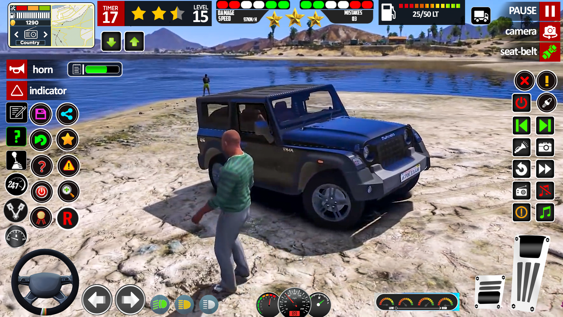 SUV Jeep Driving Games 2024 Game Screenshot