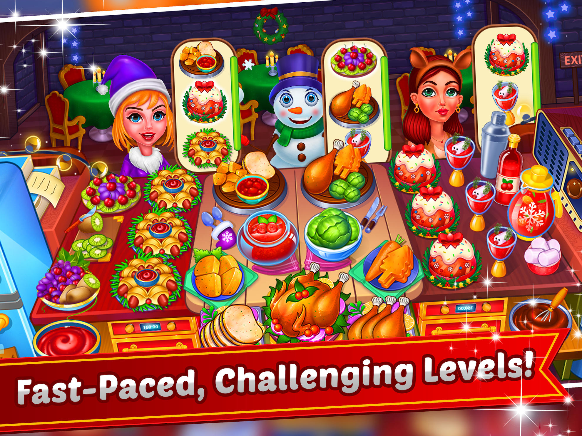 Screenshot of Christmas Diary - Cooking Game