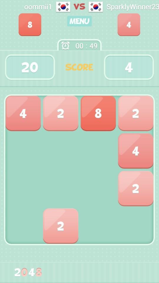 Dr. 2048 Game Screenshot