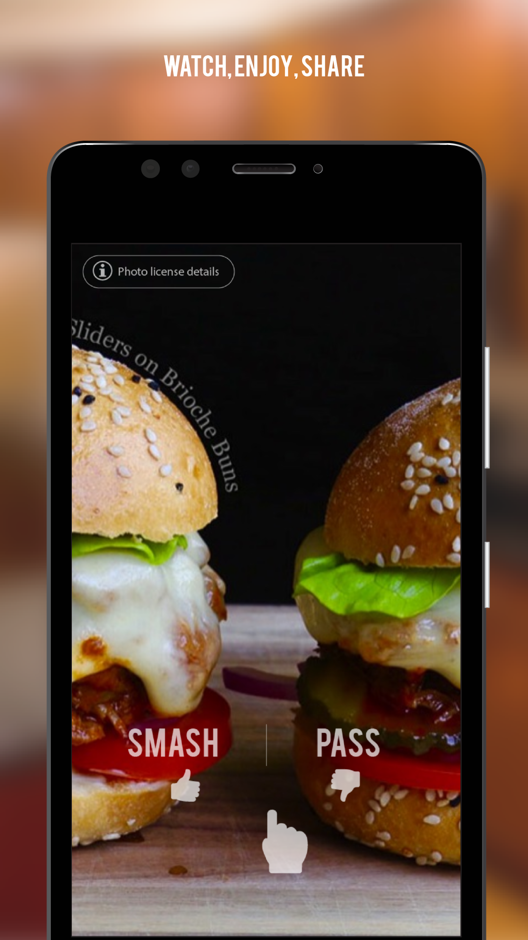 Screenshot of Smash or Pass Food