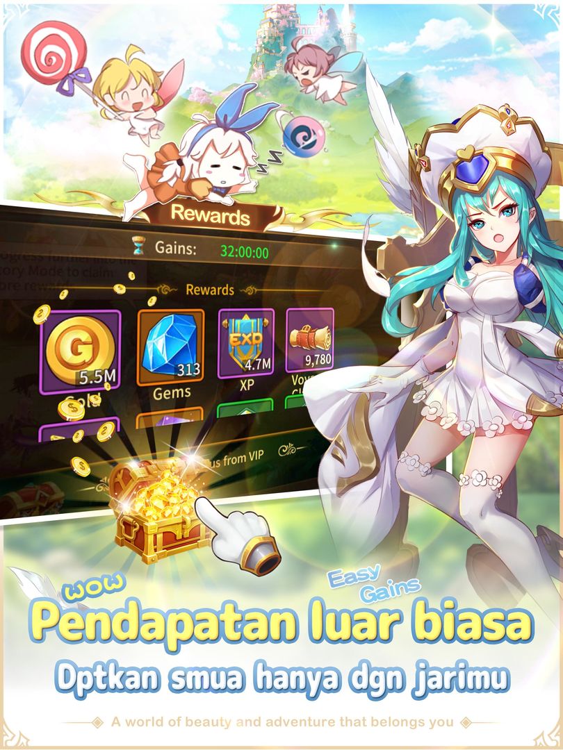 Idle Legends: RPG Santai Terpopuler di Indonesia screenshot game