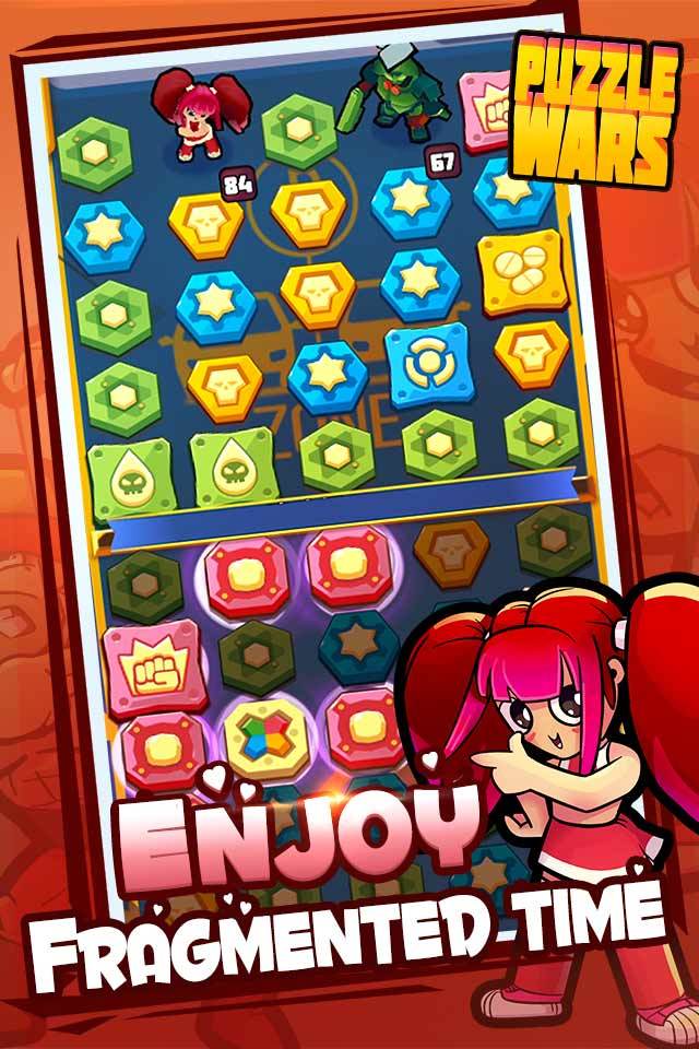 Puzzle Wars: Match 3 Battles Game Screenshot