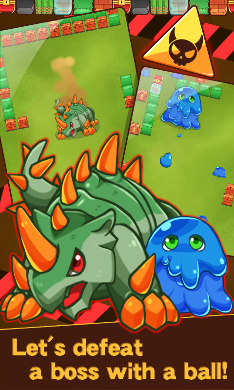 Brick Breaker Dragon Game Screenshot