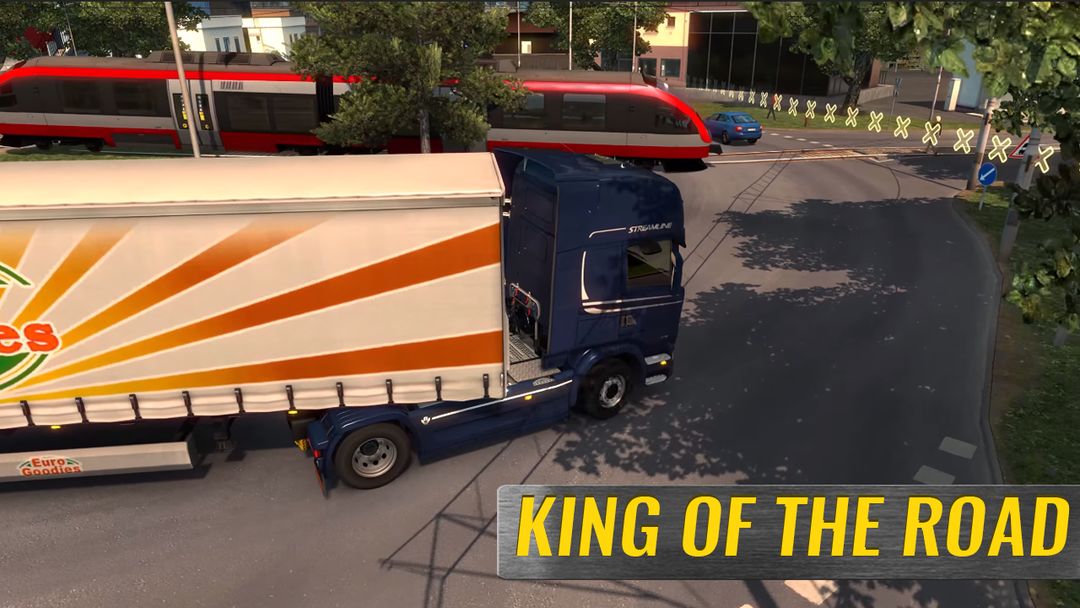 Europe Truck Simulator 게임 스크린 샷