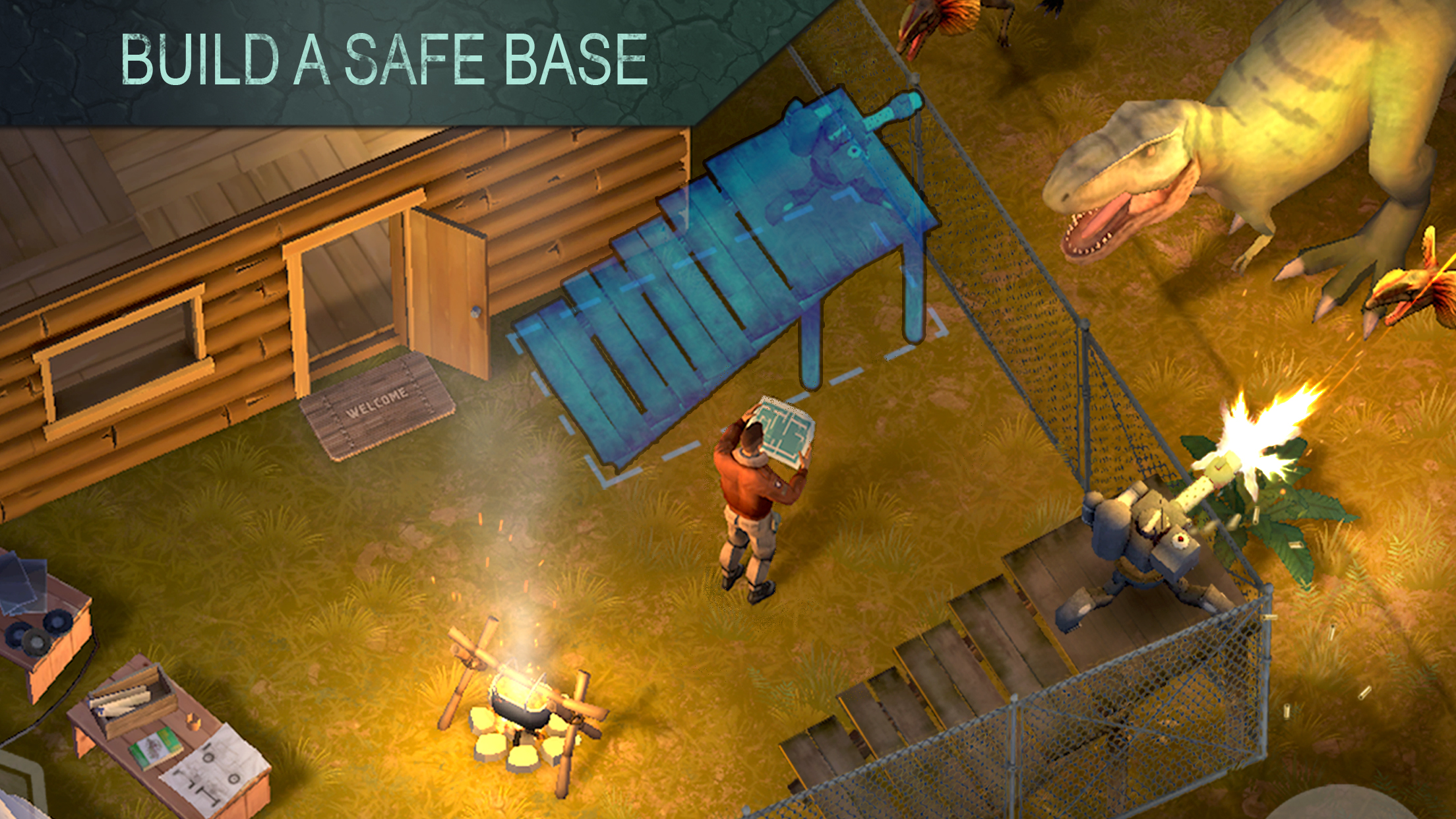 Jurassic Survival Game Screenshot