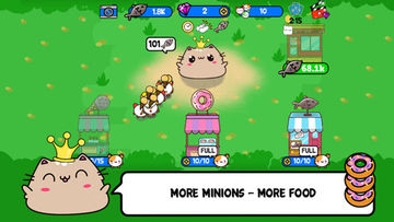 Princess Cat Nom Nom - Clicker & Idle Game Screenshot