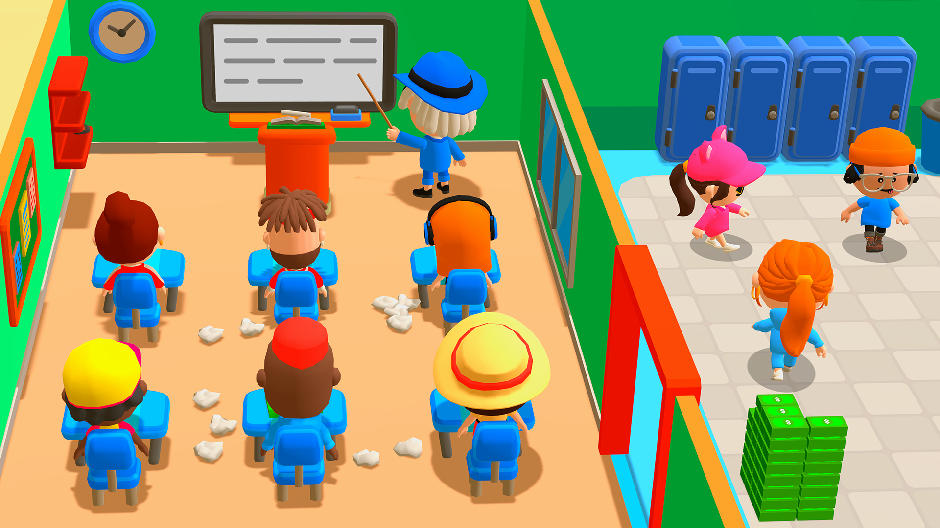 Perfect School Simulator Game Game Screenshot