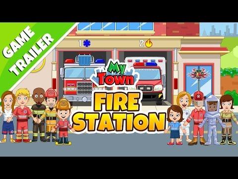 Screenshot dari video Firefighter: Fire Truck games