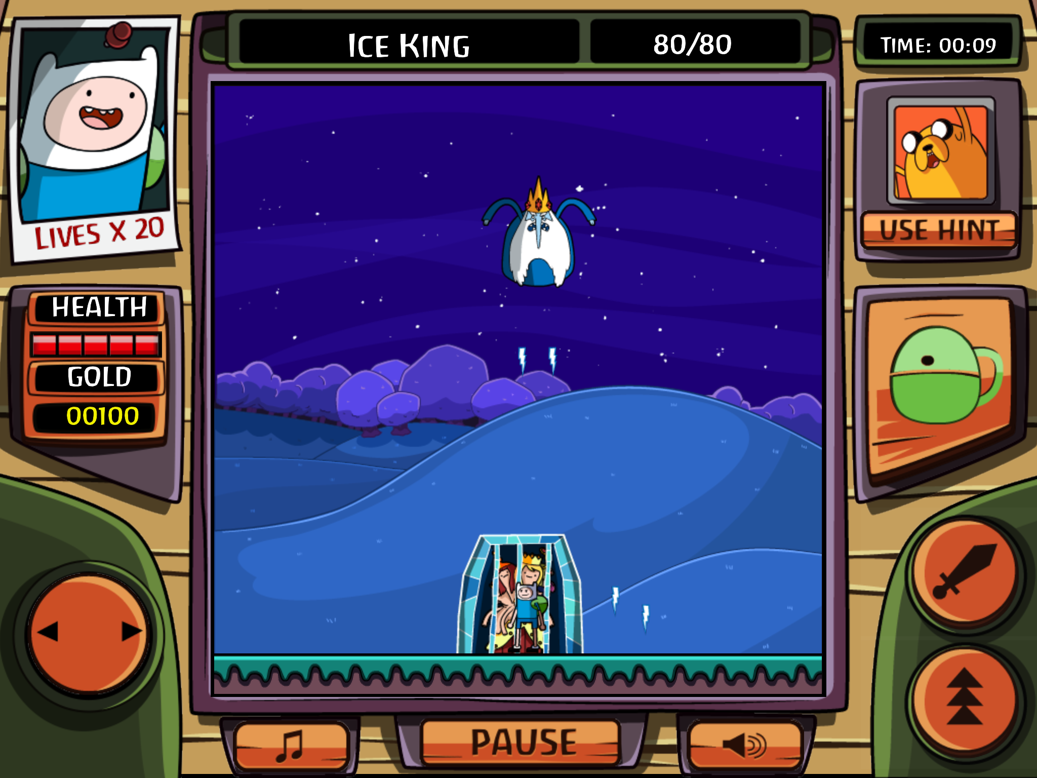 Finn and Jake To The RescOoo 게임 스크린샷