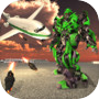 Icon of Airplane Robot Transform - Flying Hero Robot Wars