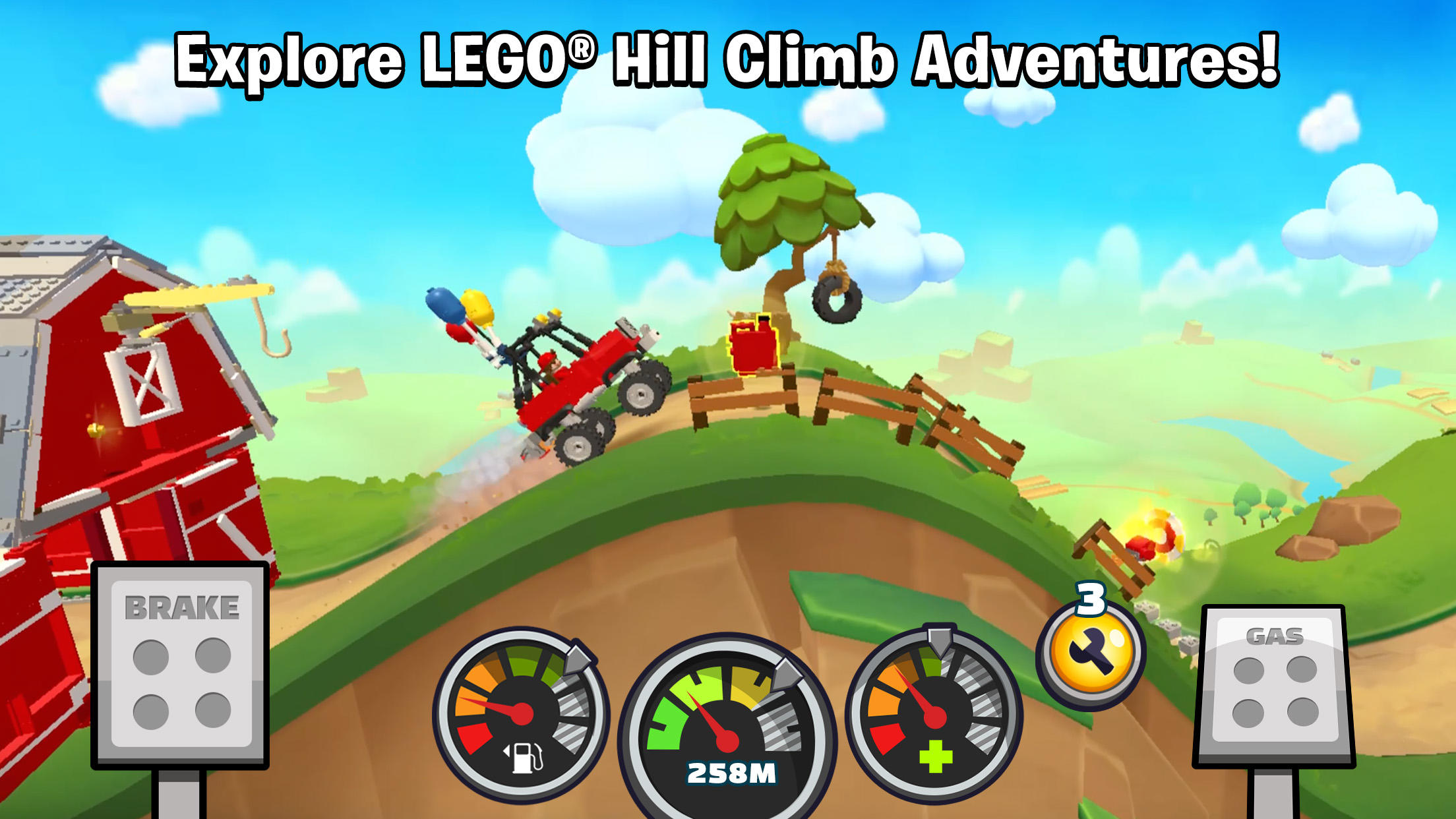 LEGO® Hill Climb Adventures 게임 스크린 샷