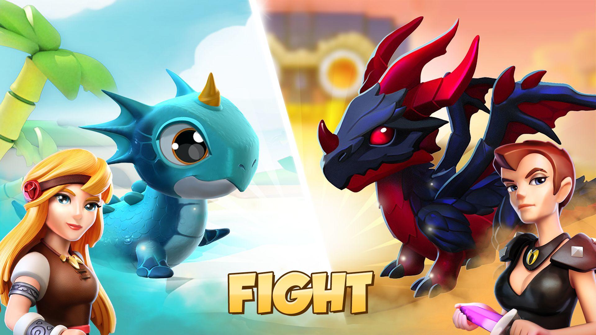 Cuplikan Layar Game Dragon Mania Legends