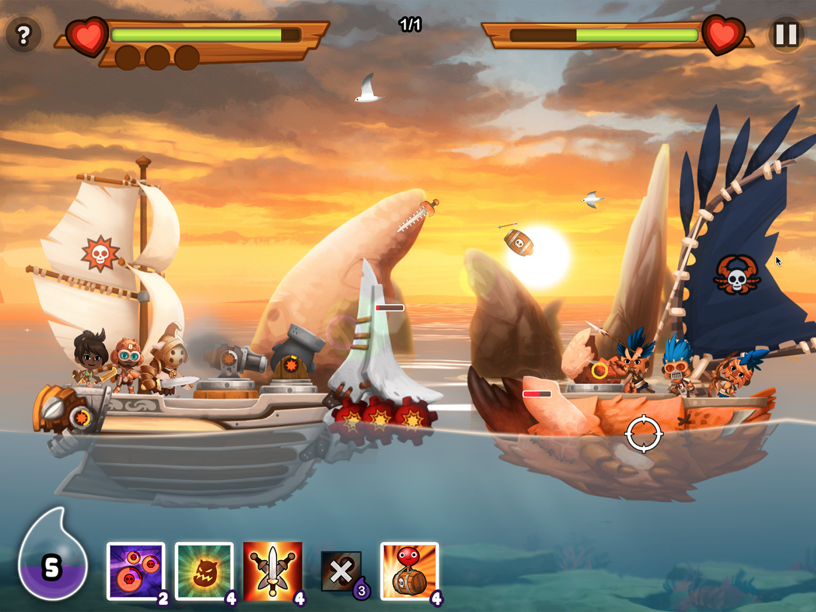 Pirate Power 게임 스크린샷