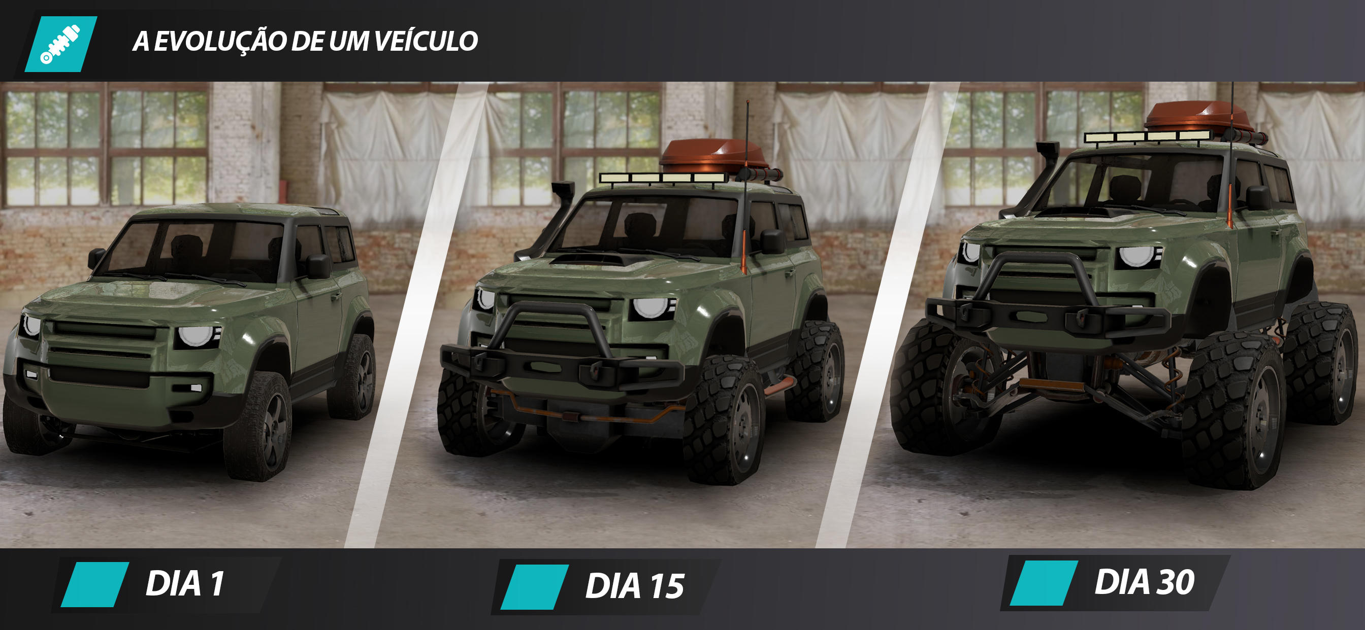 Captura de Tela do Jogo Offroad League Online