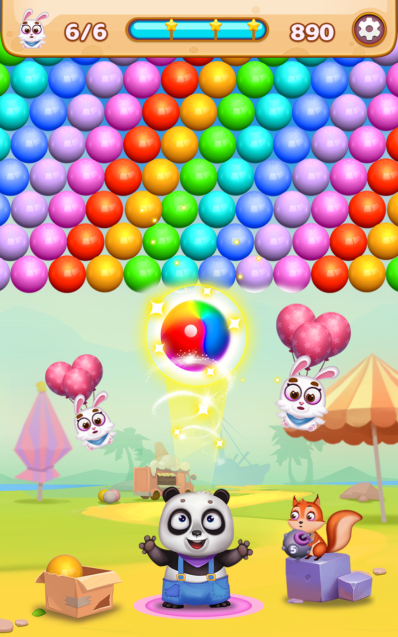Screenshot 5 of Panda Bubble Shooter Mania 1.28