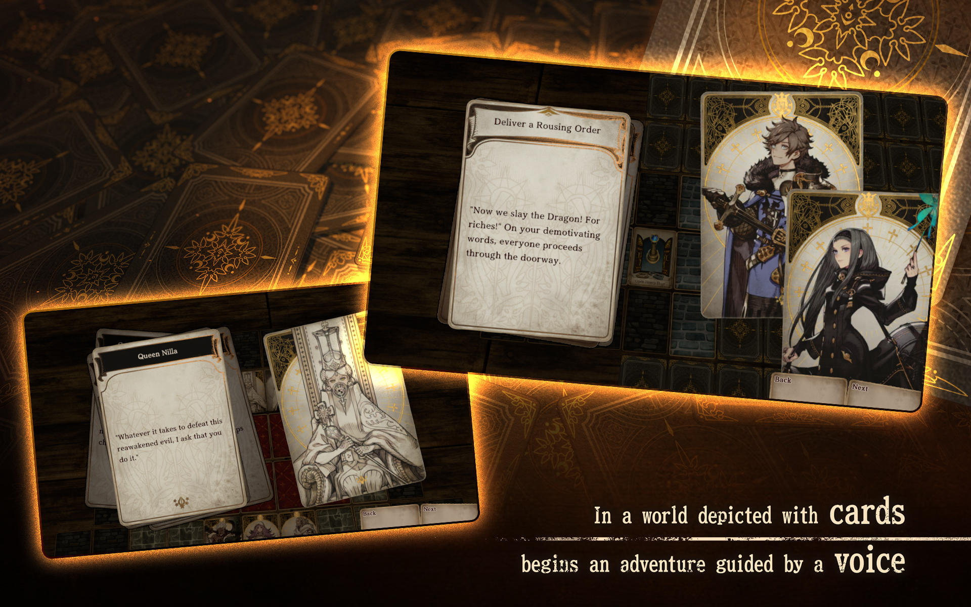 VoiceofCardsTheIsleDragonRoars Game Screenshot