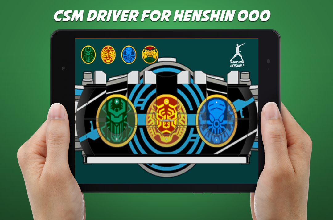 OOO Henshin Belt Sim 게임 스크린 샷