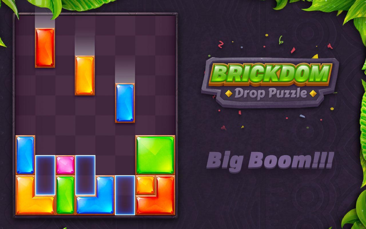 Brickdom - Drop Puzzle Game Screenshot
