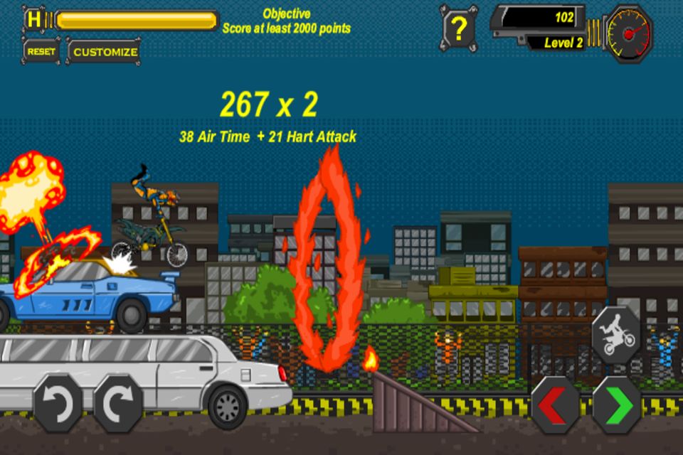 Screenshot of Risky Rider