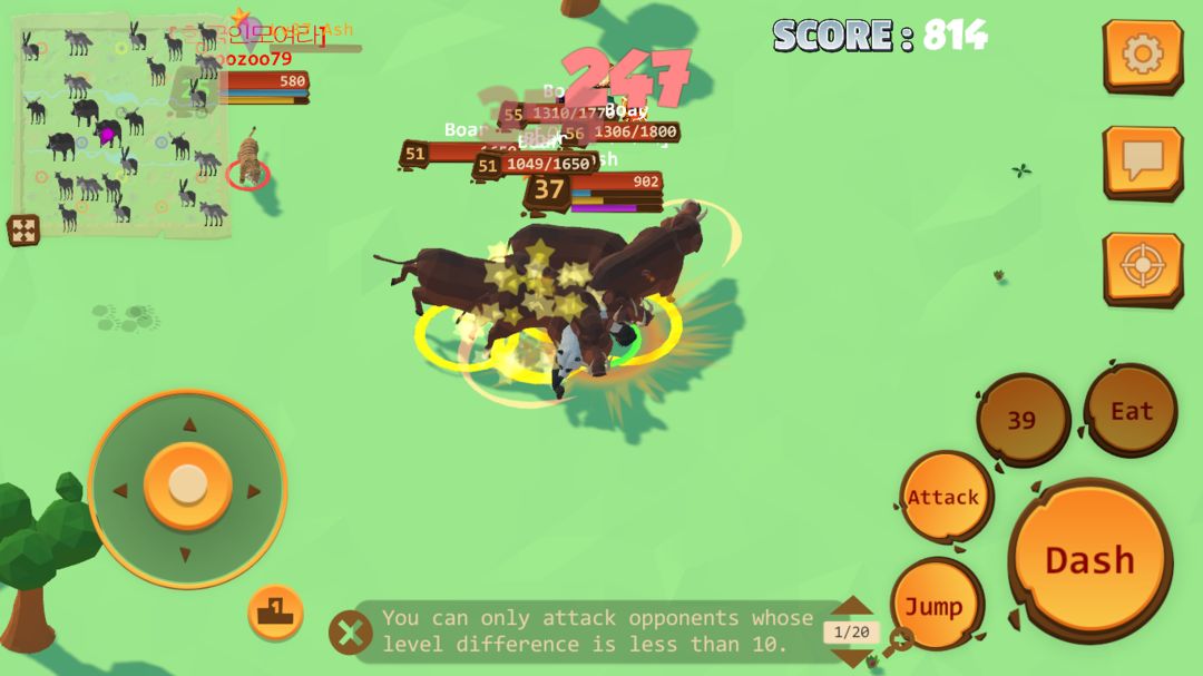 Screenshot of Animal Kingdom Online