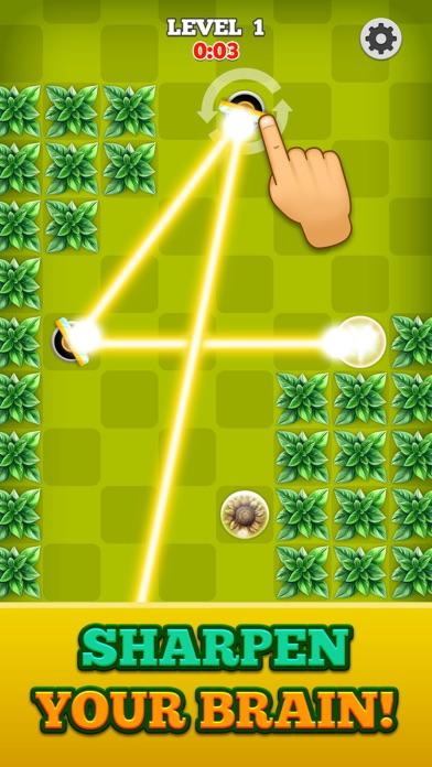 Light Link: Mirror Puzzles Game Screenshot