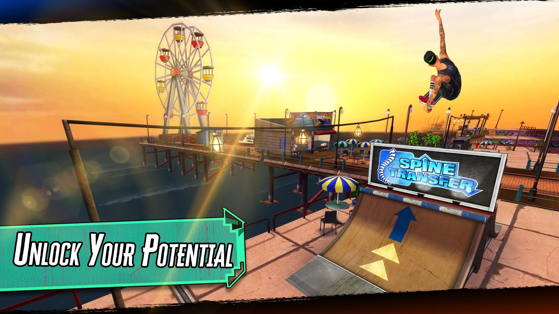 Nyjah Huston: #Skate life Game Screenshot