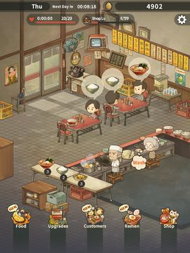 Hungry Hearts Ramen Game Screenshot