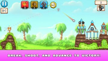 Angry Monsters Catapult Game Screenshot