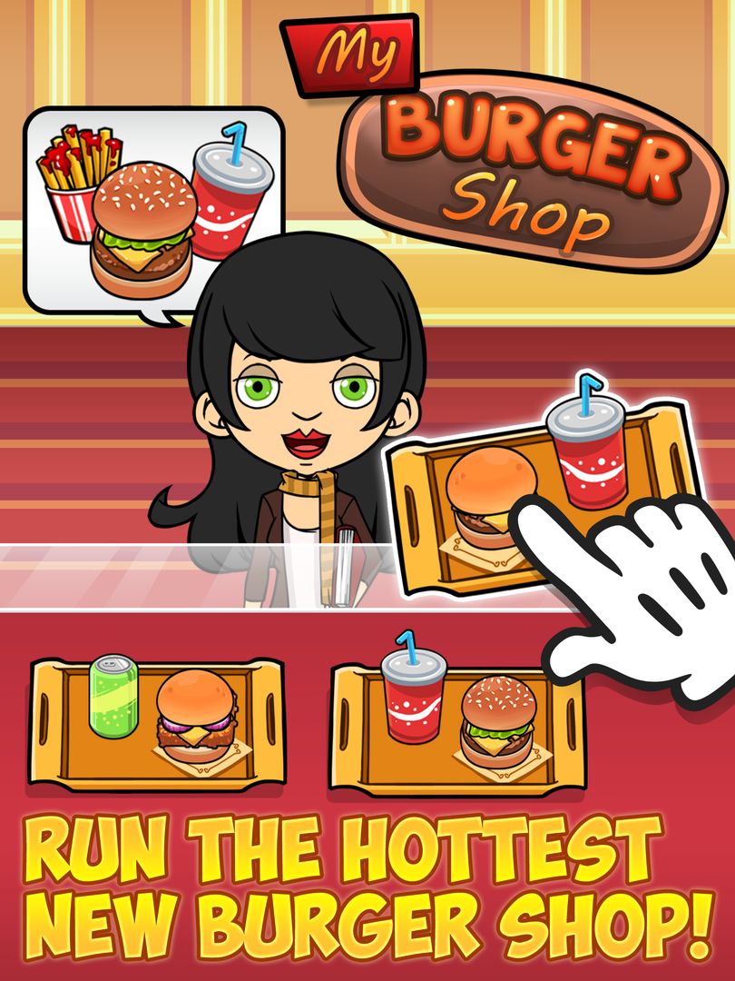 My Burger Shop - Hamburger and Fast Food Joint 게임 스크린 샷