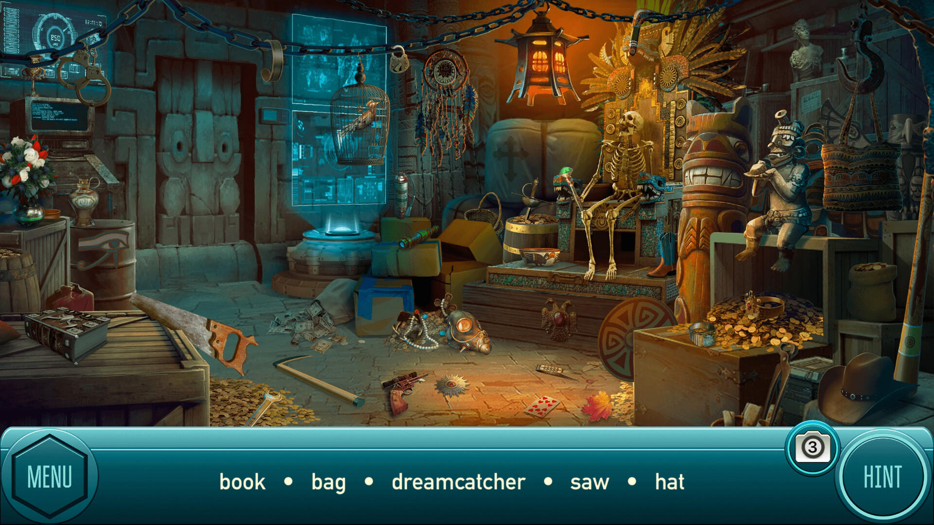 Screenshot of Cyber West: Hidden Object Games - Western