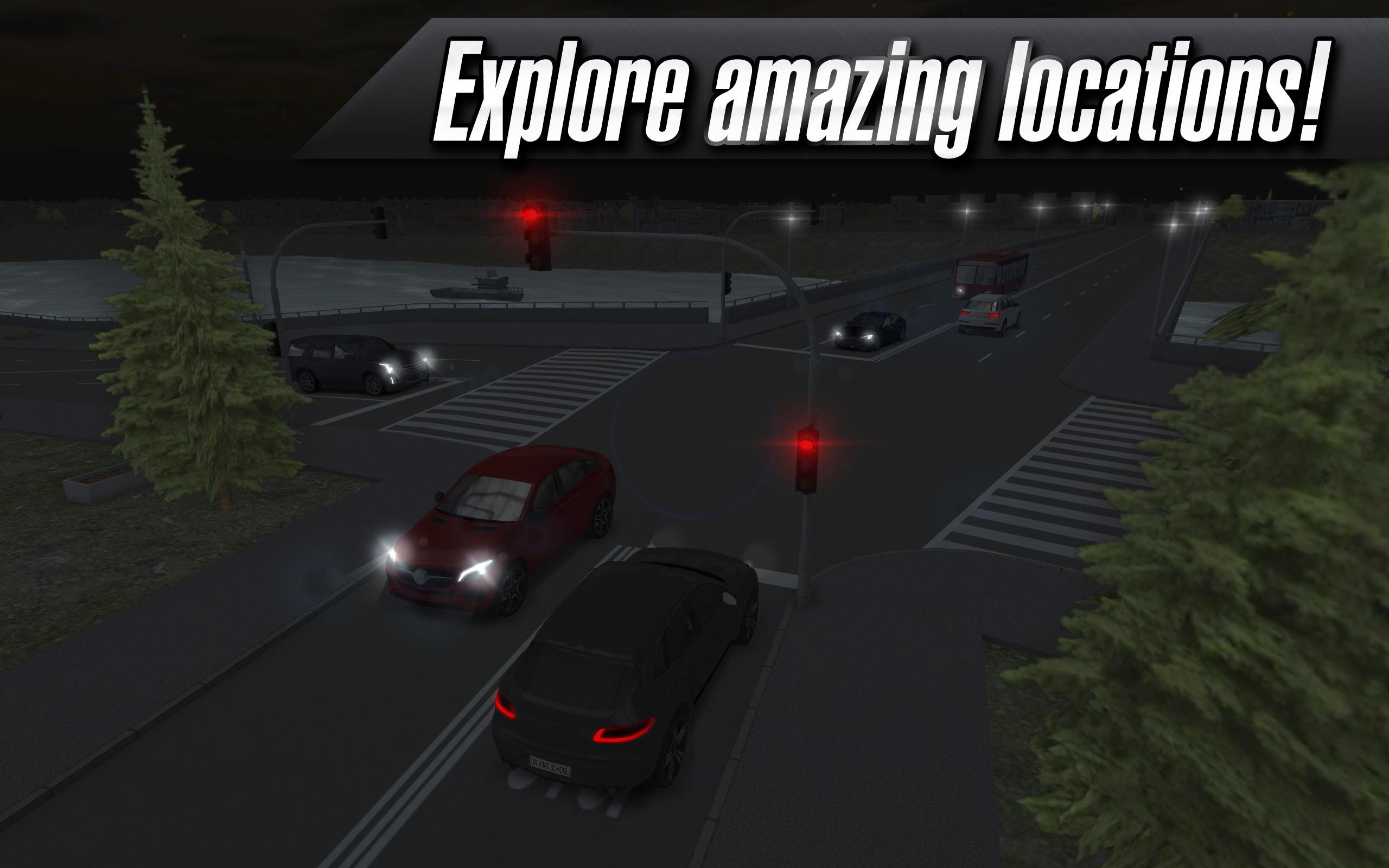 Cuplikan Layar Game Driving School 2016