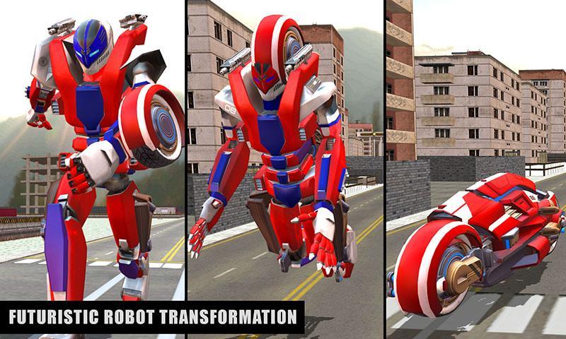Screenshot of Super Moto Robot Transform