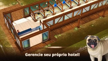 Captura de Tela do Jogo DogHotel - Brinque com cães