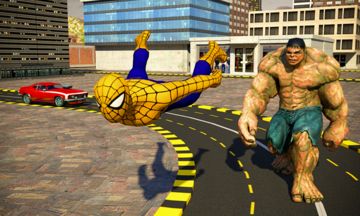 수퍼 히어로 로봇 게임 스크린샷
