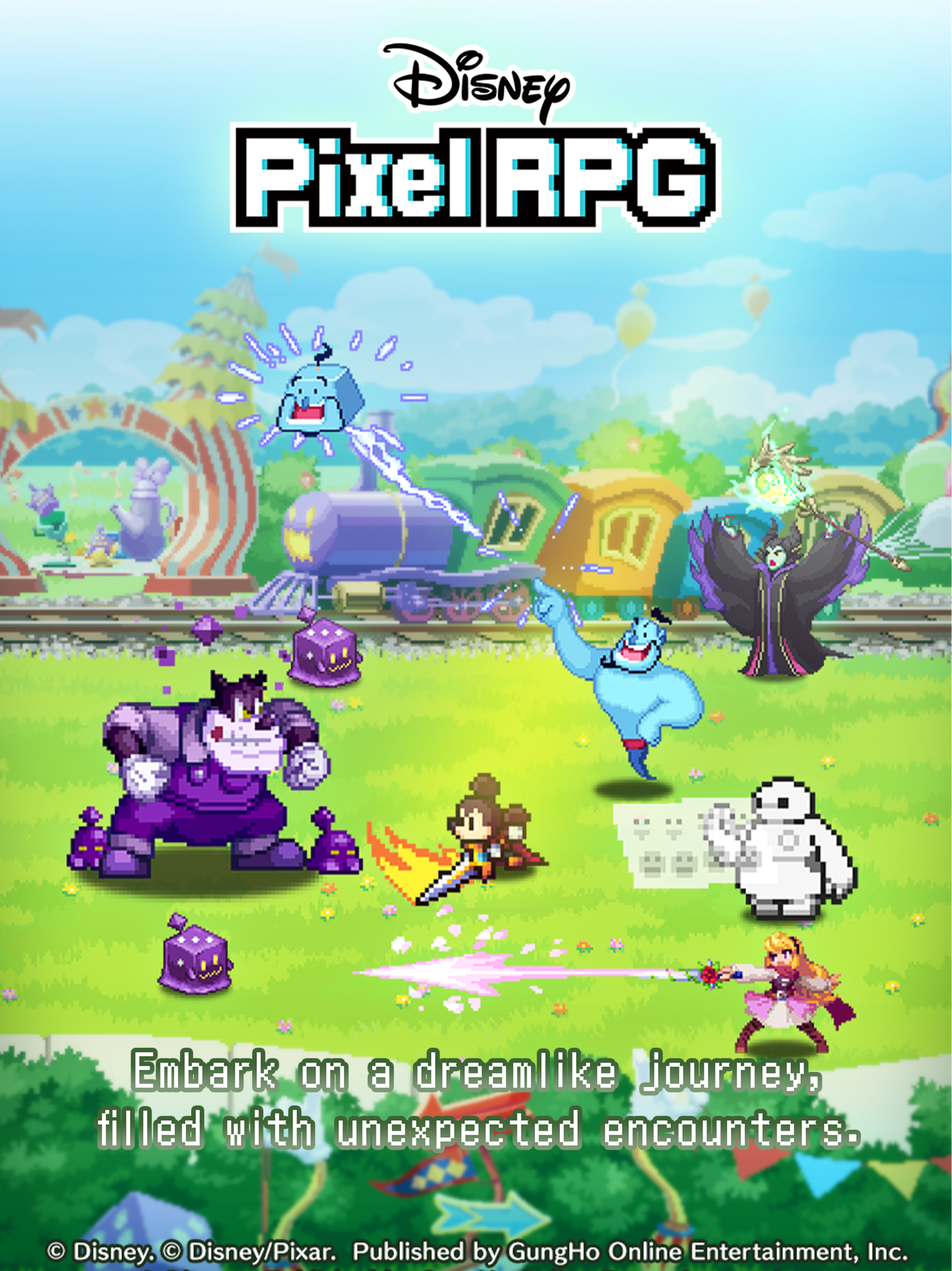 Disney Pixel RPG Game Screenshot