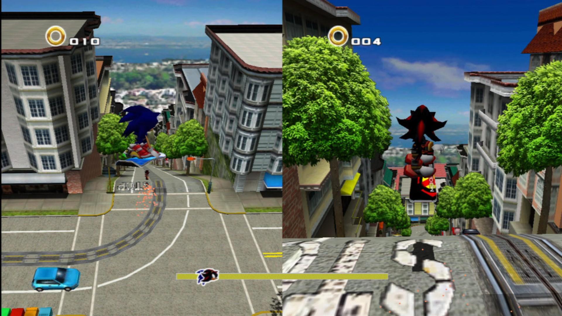 Sonic Adventure 2 ภาพหน้าจอเกม